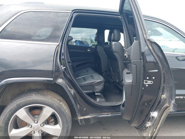 2014 Jeep Grand Cherokee Overland მანქანა იყიდება აუქციონზე, vin: 1C4RJFCM6EC486244, აუქციონის ნომერი: 45103050