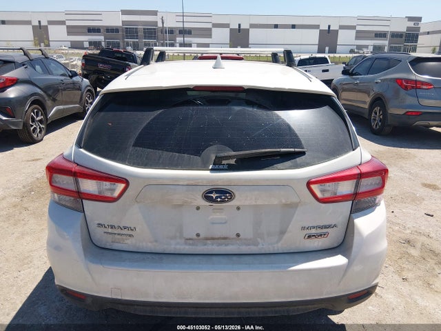 2017 Subaru Impreza 2.0i Sport მანქანა იყიდება აუქციონზე, vin: 4S3GTAM60H3734738, აუქციონის ნომერი: 45103052