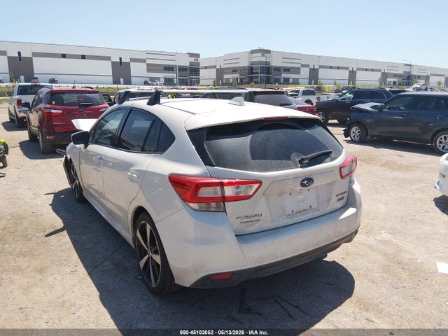 2017 Subaru Impreza 2.0i Sport მანქანა იყიდება აუქციონზე, vin: 4S3GTAM60H3734738, აუქციონის ნომერი: 45103052