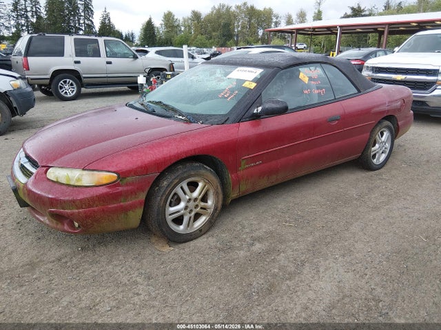 1996 Chrysler Sebring Jx მანქანა იყიდება აუქციონზე, vin: 3C3EL45H2TT306941, აუქციონის ნომერი: 45103064