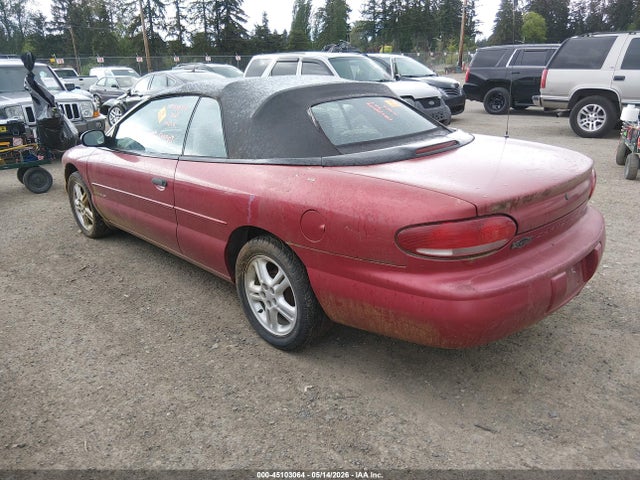 1996 Chrysler Sebring Jx მანქანა იყიდება აუქციონზე, vin: 3C3EL45H2TT306941, აუქციონის ნომერი: 45103064