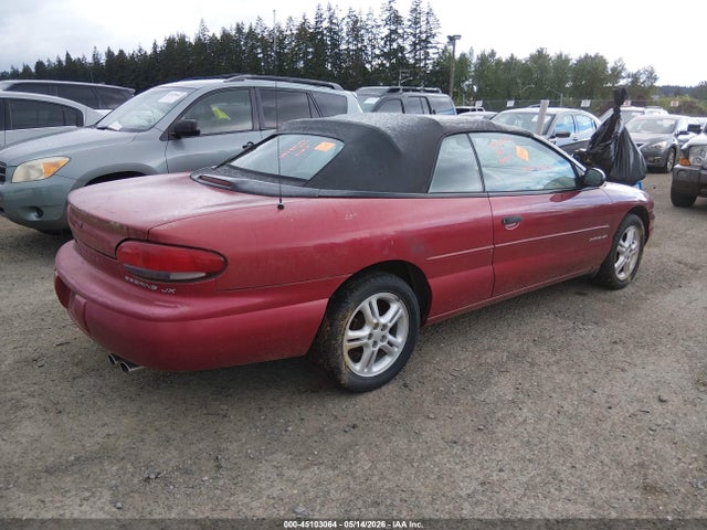 1996 Chrysler Sebring Jx მანქანა იყიდება აუქციონზე, vin: 3C3EL45H2TT306941, აუქციონის ნომერი: 45103064