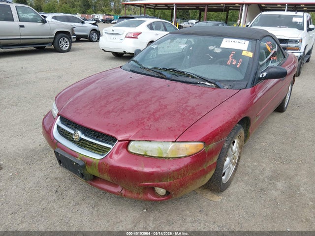 1996 Chrysler Sebring Jx მანქანა იყიდება აუქციონზე, vin: 3C3EL45H2TT306941, აუქციონის ნომერი: 45103064