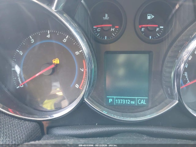 45103066 :رقم المزاد ، 1G1PC5SB0F7101811 vin ، 2015 Chevrolet Cruze 1lt Auto مزاد بيع