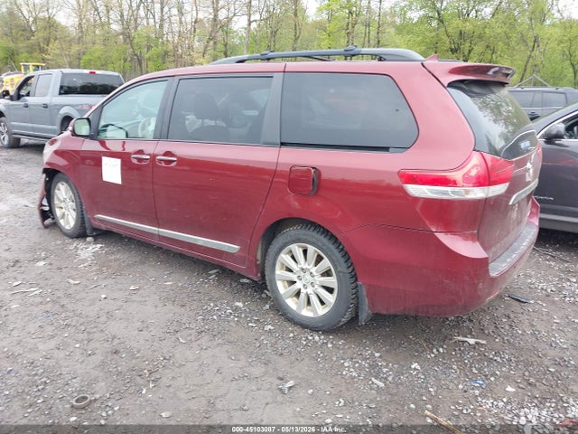 Продаж на аукціоні авто 2014 Toyota Sienna Limited V6 7 Passenger, vin: 5TDYK3DC7ES493165, номер лоту: 45103087