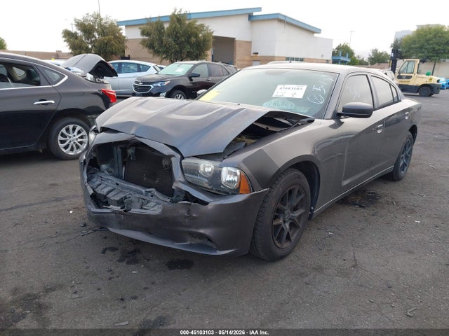 45103103 :رقم المزاد ، 2C3CDXBG2EH205928 vin ، 2014 Dodge Charger Se مزاد بيع