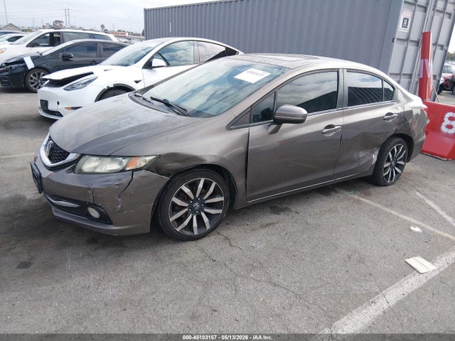 2014 Honda Civic Ex-l მანქანა იყიდება აუქციონზე, vin: 2HGFB2F91EH500761, აუქციონის ნომერი: 45103157