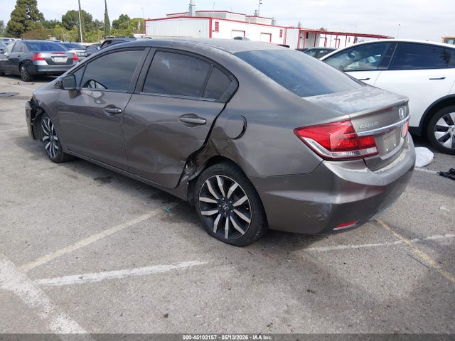 2014 Honda Civic Ex-l მანქანა იყიდება აუქციონზე, vin: 2HGFB2F91EH500761, აუქციონის ნომერი: 45103157