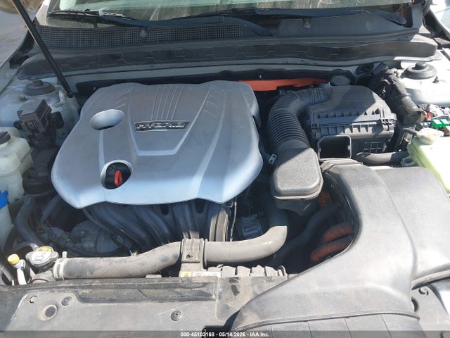 2015 Kia Optima Hybrid Ex მანქანა იყიდება აუქციონზე, vin: KNAGN4AD1F5085366, აუქციონის ნომერი: 45103168