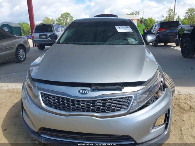 2015 Kia Optima Hybrid Ex მანქანა იყიდება აუქციონზე, vin: KNAGN4AD1F5085366, აუქციონის ნომერი: 45103168