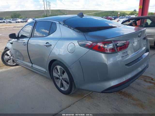 2015 Kia Optima Hybrid Ex მანქანა იყიდება აუქციონზე, vin: KNAGN4AD1F5085366, აუქციონის ნომერი: 45103168