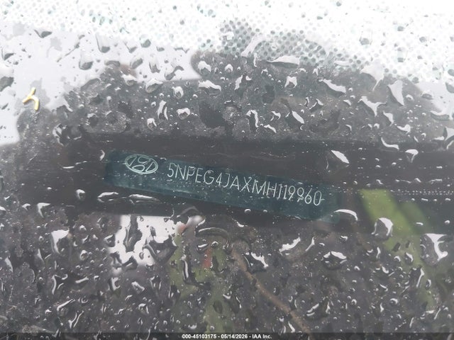 Aukcja sprzedaży 2021 Hyundai Sonata Se, vin: 5NPEG4JAXMH119960, numer aukcji: 45103175