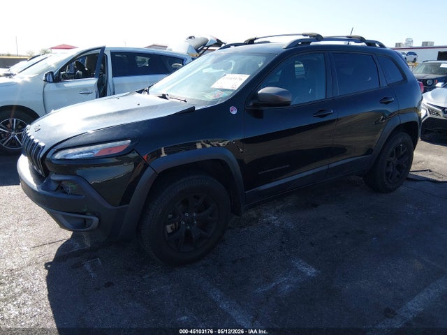 2016 Jeep Cherokee Trailhawk მანქანა იყიდება აუქციონზე, vin: 1C4PJMBS6GW103089, აუქციონის ნომერი: 45103176