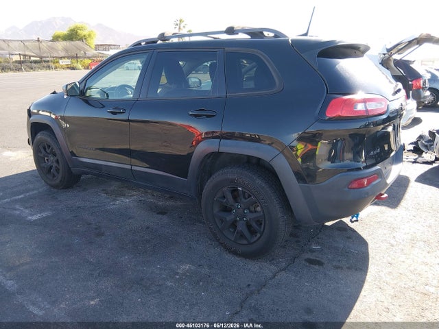 2016 Jeep Cherokee Trailhawk მანქანა იყიდება აუქციონზე, vin: 1C4PJMBS6GW103089, აუქციონის ნომერი: 45103176