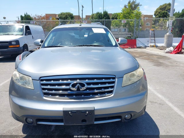 Aukcja sprzedaży 2006 Infiniti Fx35, vin: JNRAS08WX6X203372, numer aukcji: 45103252
