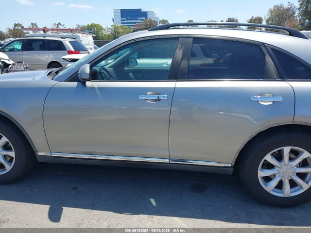 Aukcja sprzedaży 2006 Infiniti Fx35, vin: JNRAS08WX6X203372, numer aukcji: 45103252