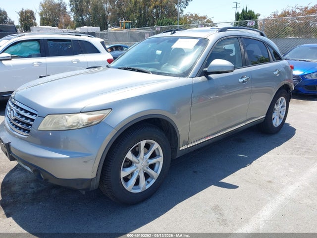 Aukcja sprzedaży 2006 Infiniti Fx35, vin: JNRAS08WX6X203372, numer aukcji: 45103252