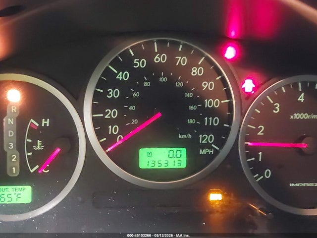 Продажа на аукционе авто 2005 Subaru Impreza Outback Sport Base W/special Edition, vin: JF1GG68595H817995, номер лота: 45103266