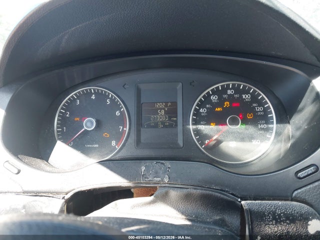 Auction sale of the 2012 Volkswagen Jetta 2.5l Se, vin: 3VWDP7AJ5CM074719, lot number: 45103294