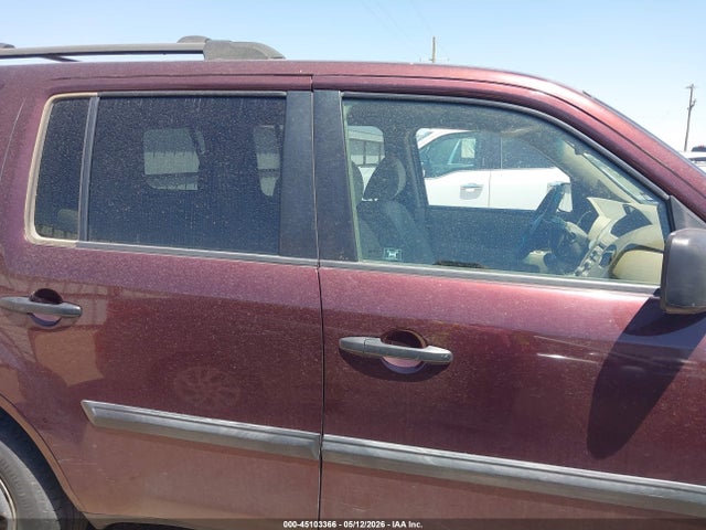 Продажа на аукционе авто 2013 Honda Pilot Lx, vin: 5FNYF4H26DB064887, номер лота: 45103366