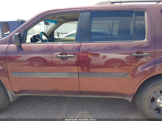Продажа на аукционе авто 2013 Honda Pilot Lx, vin: 5FNYF4H26DB064887, номер лота: 45103366