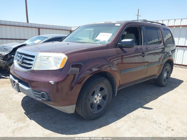 Продажа на аукционе авто 2013 Honda Pilot Lx, vin: 5FNYF4H26DB064887, номер лота: 45103366