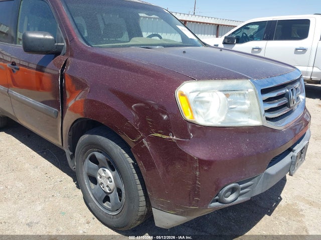 Продажа на аукционе авто 2013 Honda Pilot Lx, vin: 5FNYF4H26DB064887, номер лота: 45103366
