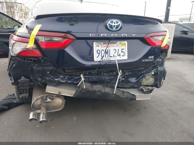 4T1G31AK7NU598143 Toyota Camry Se Hybrid