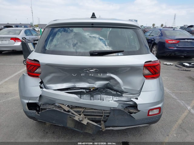 45103386 :رقم المزاد ، KMHRB8A34LU041037 vin ، 2020 Hyundai Venue Se مزاد بيع