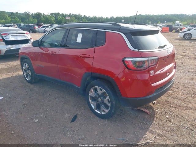 Продажа на аукционе авто 2019 Jeep Compass Limited Fwd, vin: 3C4NJCCB5KT755491, номер лота: 45103440