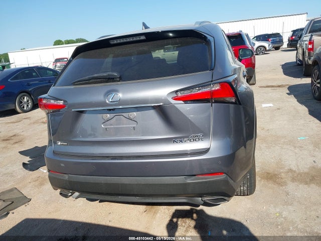 Продаж на аукціоні авто 2015 Lexus Nx 200t F Sport, vin: JTJBARBZ8F2024093, номер лоту: 45103442