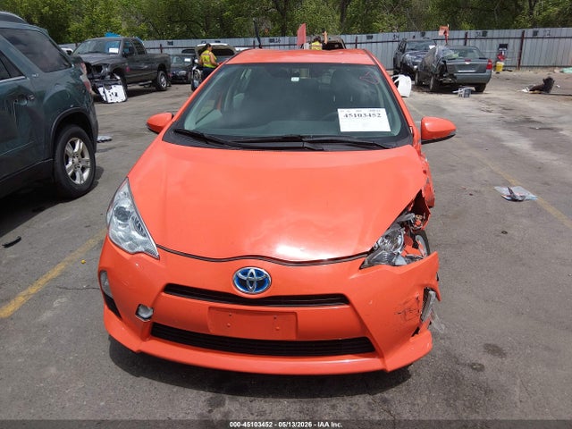 2013 Toyota Prius C Two მანქანა იყიდება აუქციონზე, vin: JTDKDTB3XD1049454, აუქციონის ნომერი: 45103452