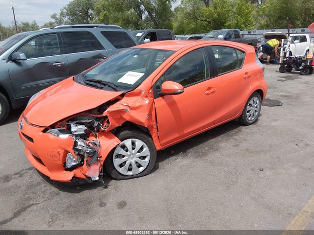 2013 Toyota Prius C Two მანქანა იყიდება აუქციონზე, vin: JTDKDTB3XD1049454, აუქციონის ნომერი: 45103452