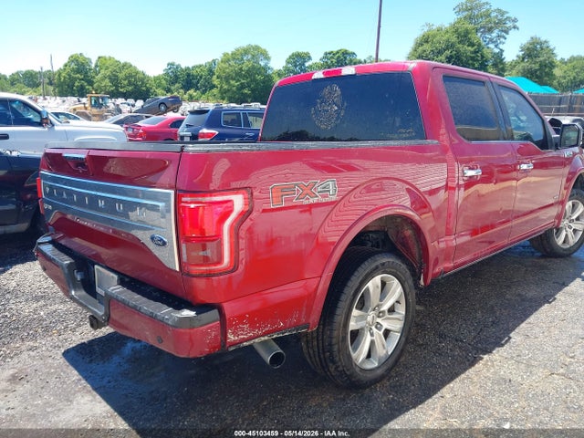 Aukcja sprzedaży 2016 Ford F-150 Platinum, vin: 1FTEW1EG9GFA53903, numer aukcji: 45103459