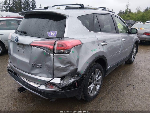 Auction sale of the 2018 Toyota Rav4 Hybrid Limited, vin: JTMDJREV6JD155377, lot number: 45103473