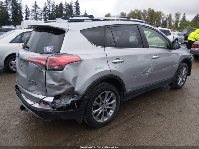 Auction sale of the 2018 Toyota Rav4 Hybrid Limited, vin: JTMDJREV6JD155377, lot number: 45103473