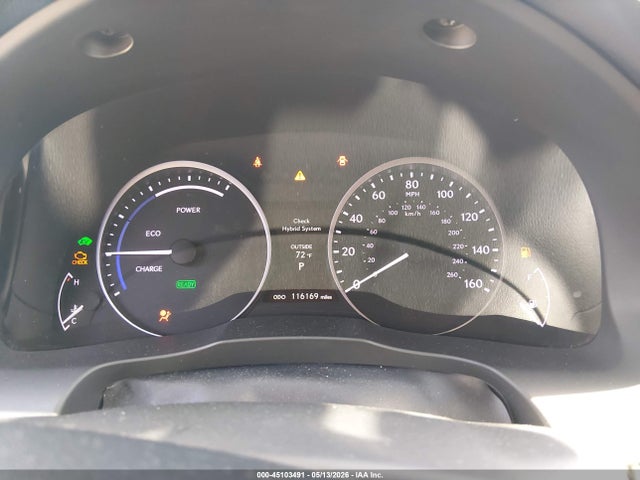 Aukcja sprzedaży 2013 Lexus Es 300h, vin: JTHBW1GG4D2016355, numer aukcji: 45103491