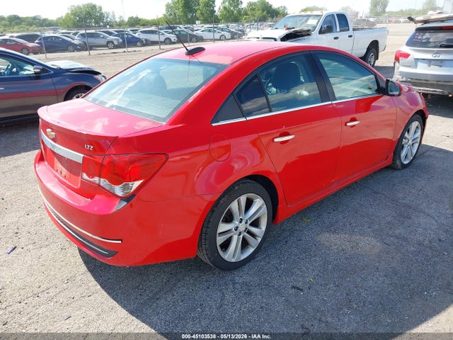 2015 Chevrolet Cruze Ltz მანქანა იყიდება აუქციონზე, vin: 1G1PG5SB4F7240974, აუქციონის ნომერი: 45103538