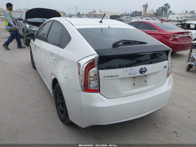 Aukcja sprzedaży 2013 Toyota Prius Two, vin: JTDKN3DU3D5640026, numer aukcji: 45103547