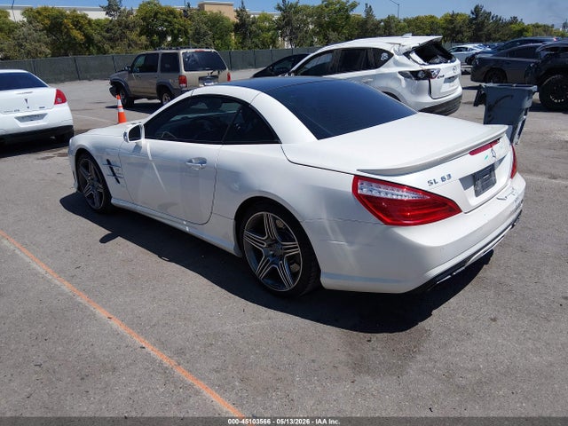 45103566 :رقم المزاد ، WDDJK7EA6DF005155 vin ، 2013 Mercedes-benz Sl 63 Amg مزاد بيع