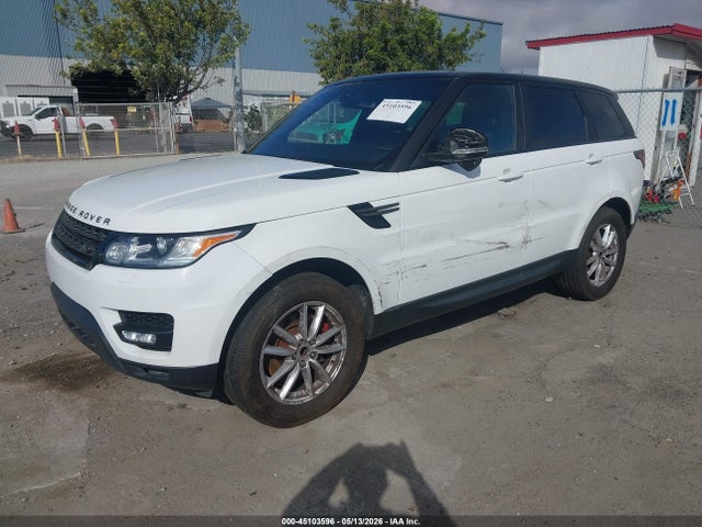 Aukcja sprzedaży 2016 Land Rover Range Rover Sport 3.0l V6 Supercharged Se, vin: SALWG2VF1GA574912, numer aukcji: 45103596