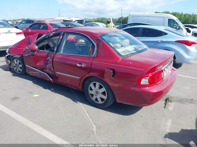 Aukcja sprzedaży 2003 Kia Optima Lx/se, vin: KNAGD126135245209, numer aukcji: 45103603
