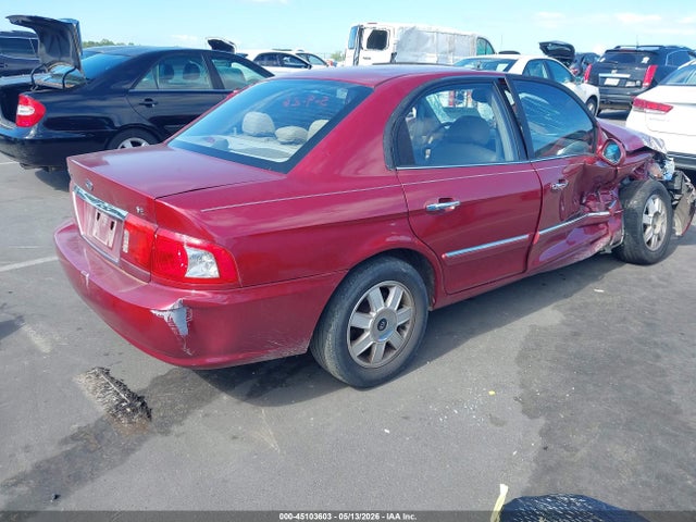Aukcja sprzedaży 2003 Kia Optima Lx/se, vin: KNAGD126135245209, numer aukcji: 45103603
