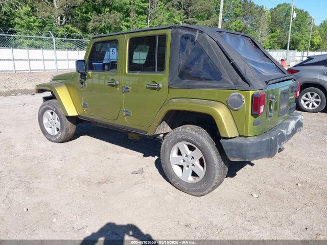 45103659 :رقم المزاد ، 1J4GB59117L111418 vin ، 2007 Jeep Wrangler Unlimited Sahara مزاد بيع
