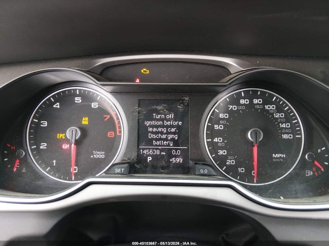45103667 :رقم المزاد ، WAUFFAFL0DN050340 vin ، 2013 Audi A4 2.0t Premium مزاد بيع