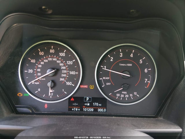 2016 Bmw 228i მანქანა იყიდება აუქციონზე, vin: WBA1F9C54GV545532, აუქციონის ნომერი: 45103726