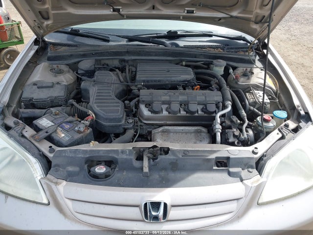 Auction sale of the 2001 Honda Civic Ex, vin: 1HGES26761L055926, lot number: 45103733