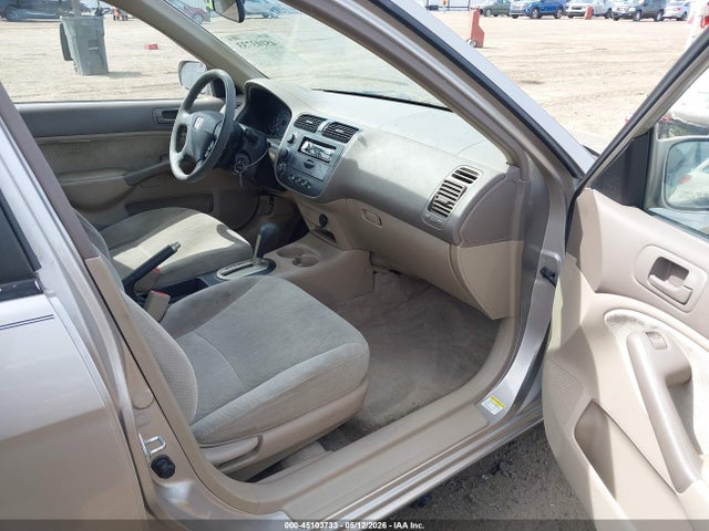 Auction sale of the 2001 Honda Civic Ex, vin: 1HGES26761L055926, lot number: 45103733