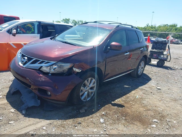 45103774 :رقم المزاد ، JN8AZ1MUXDW209363 vin ، 2013 Nissan Murano Sv مزاد بيع