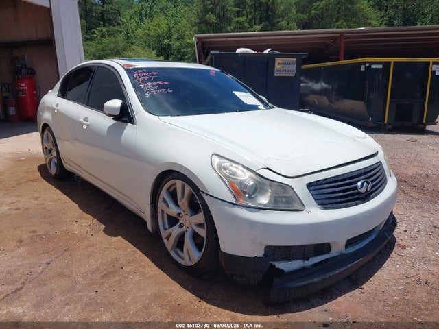 2007 Infiniti G35x მანქანა იყიდება აუქციონზე, vin: JNKBV61F37M800955, აუქციონის ნომერი: 45103780